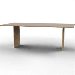 Table Dining minimalistic rectangular