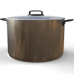 Cookware Aura pot medium handles lid