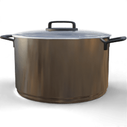 Cookware Aura pot small handles lid