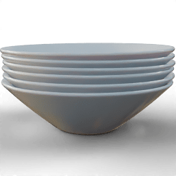 Dinnerware Zimax plate stacked bowl