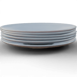 Dinnerware Zimax plate stacked dinner