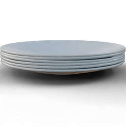 Dinnerware Zimax plate stacked