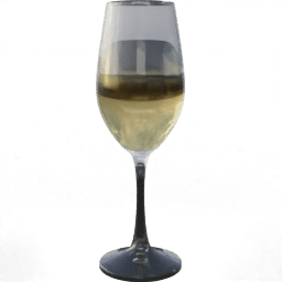 Drinkware Glass wine white filled