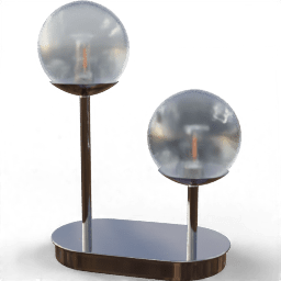 Lamp Table Simrishamn spheres 2shade B