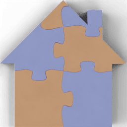 Toy Puzzle house