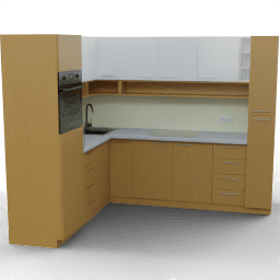 Kitchen Alba L shape