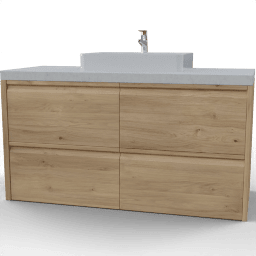 Sink Cabinet Zeba drawers
