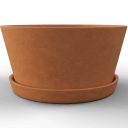 Pot Classic circular clay B