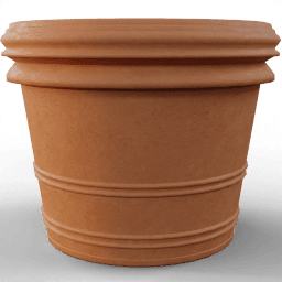 Pot Classic circular clay C
