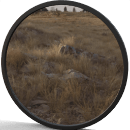 Mirror Round frame baclklit