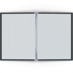 Binder Paper open full narrow