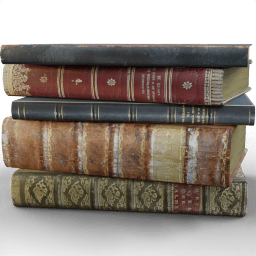 Books Stack old E