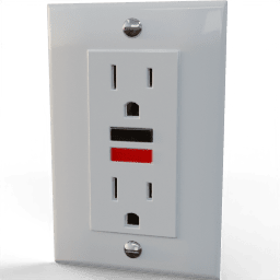Plug Type B GFCI double