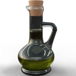 Oil Olive decorative glass
