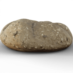 Pastry Bun cereal photoscanned