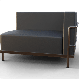 Armchair LC3 corner