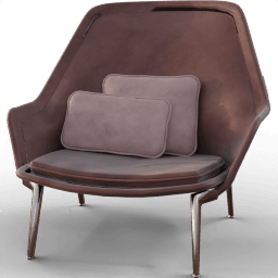 Armchair Vitra egg velvet