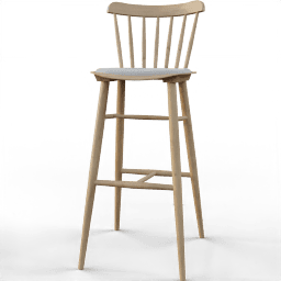 Chair Bar Ironica wooden