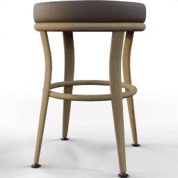 Chair Bar round wooden
