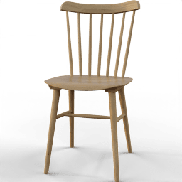 Chair Dining Ironica wooden