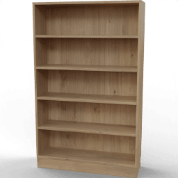 Bookshelf Basic wooden 5floors