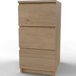 Dresser Malm 3 drawers thin