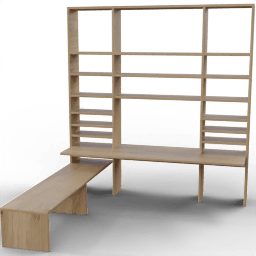 Shelf Table wooden