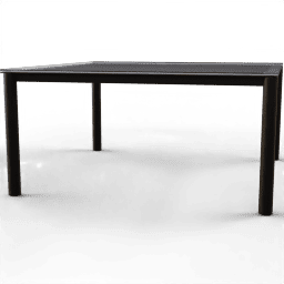 Table Coffee metal glass rectangular B