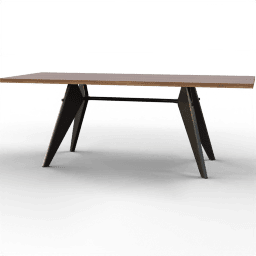 Table Dining handmade rectangular