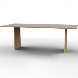 Table Dining minimalistic rectangular