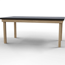 Table Dining scandinavian rectangular