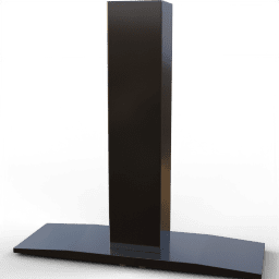 Cooker hood T shape metallic island