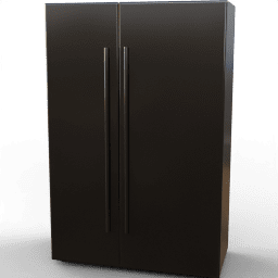 Fridge American Brushed metal