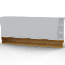 Cabinet Wall Alba triple