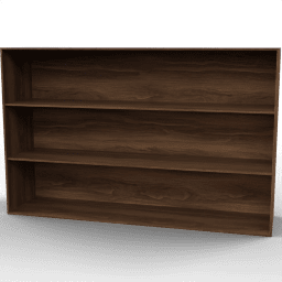 Cabinet Wall Chalet shelves single