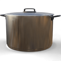 Cookware Aura pot large handles lid