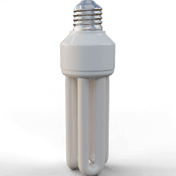 Light Bulb fluorescent medium 3dent