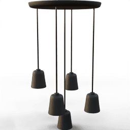 Lamp Ceiling hanging 5shade