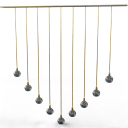 Lamp Ceiling hanging 9shade