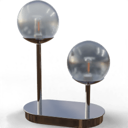 Lamp Table Simrishamn spheres 2shade B