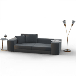 Living room Seating area 2seat upholstered small