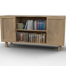 Study Books cabinet Echo open two door