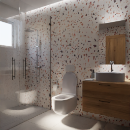 Bathroom Shower terazzo