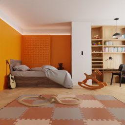 Children room Orange