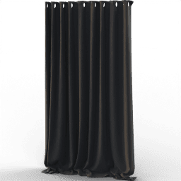 Curtain Harvey open puddled