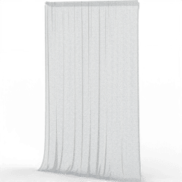 Curtain Sheer Amelia puddled