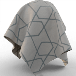 Fabric Bedding hex overlay