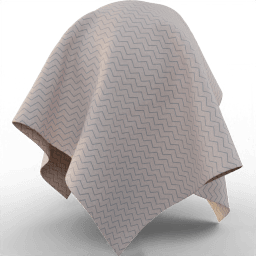 Fabric Bedding pattern arrow edges