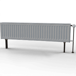 Radiator Panel wall low sill