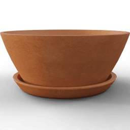 Pot Classic circular clay A